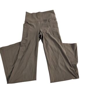 Athleta Salutation stash flare pant tan brown womens Small 6873